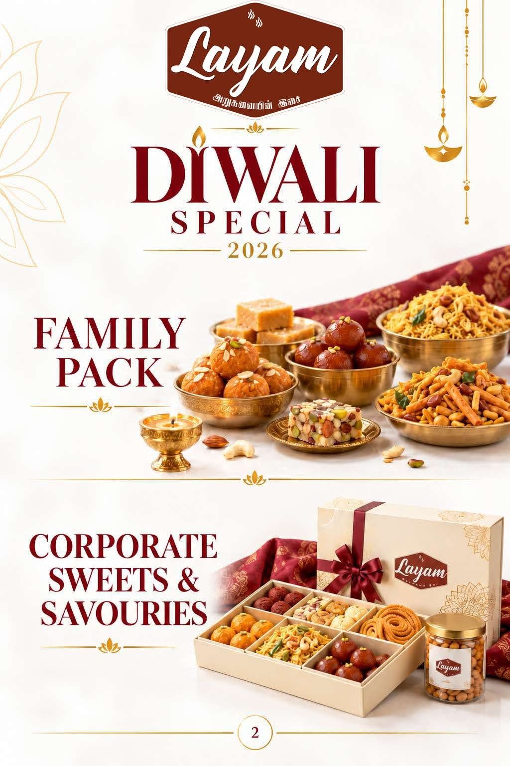 Layam Diwali Special 2026 - Page 2 Family Pack